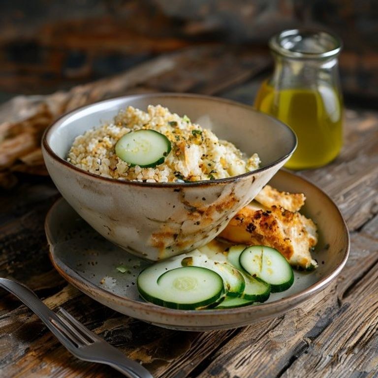 Protein İ̇çerikli İzgara Tavuklu Fit Kinoa Salatası