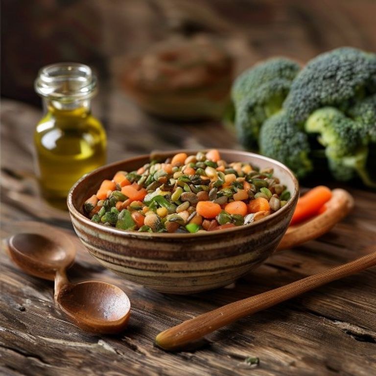 Protein Deposu Mercimekli Ve Sebzeli Fit Kase Tarifi