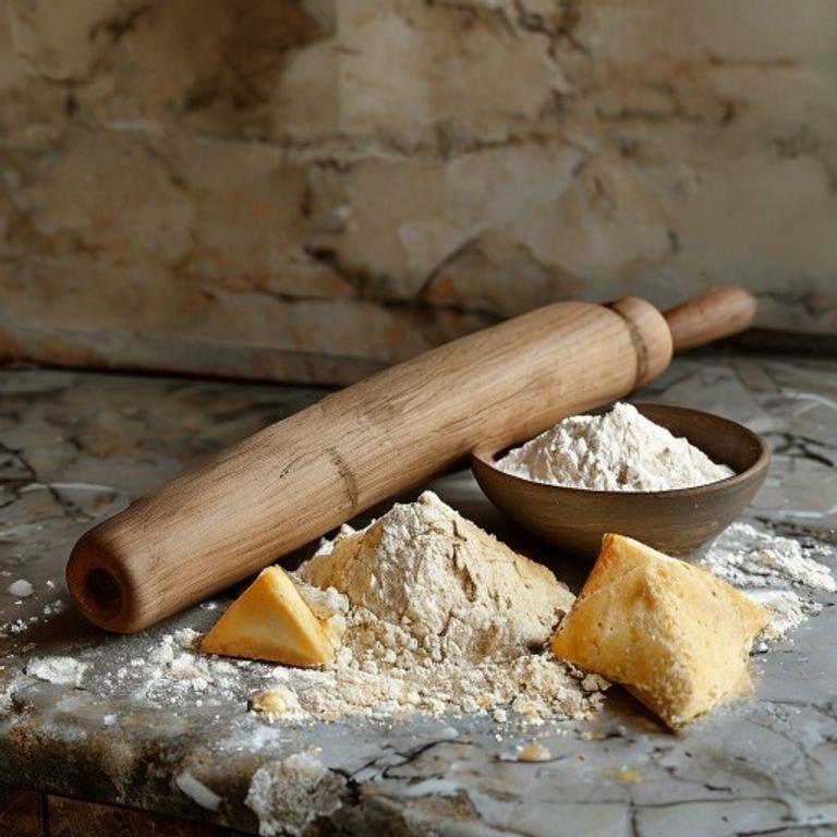 Tam Buğday Unu İ̇le Ev Yapımı Çıtır Peynirli Börek